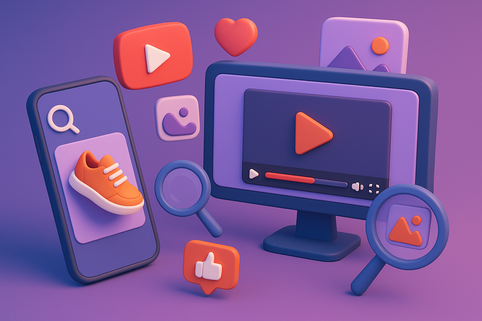 Video and Visual Search Are Stealing the Show​